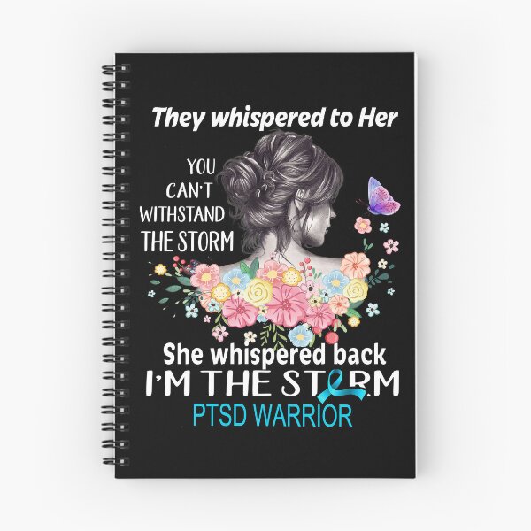 Item preview, PTSD Warrior I'm The Storm PTSD Awareness designed and sold by Hatjar.