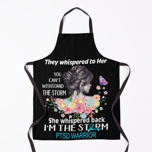 Item preview, PTSD Warrior I'm The Storm PTSD Awareness designed and sold by Hatjar.