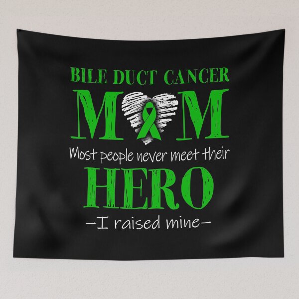 Item preview, Proud Bile Duct Cancer Mom HERO I Raised Mine designed and sold by Mnrshirley.