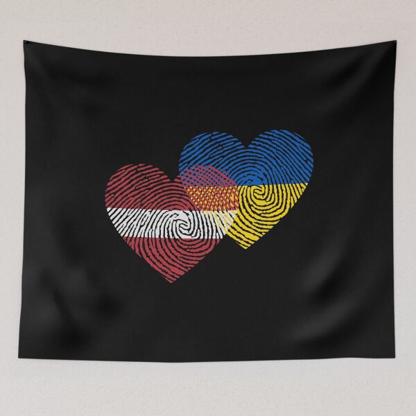 Item preview, Latvia supports ukraine, heart, fingerprint, Latvia Coat Of Arms I Stay With Ukraine, Latvia, Latvia roots, Volodymyr Zelensky President of Ukraine ,Latvia flag,  designed and sold by GaliaTati.