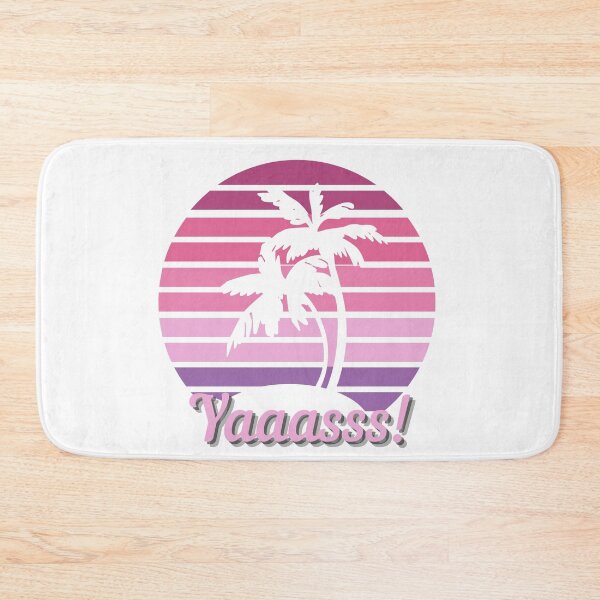 Item preview, Vintage Tropical Sunset, YAAASSS, Sunset Chaser, Sliving designed and sold by Sun Sand & Sea Art.
