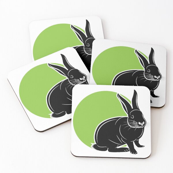 Item preview, Black Rabbit * designed and sold by Sarcasmagic.