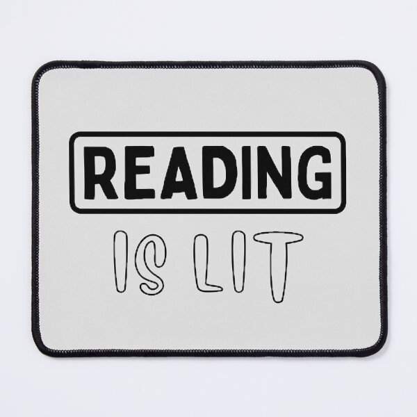 Item preview, Reading Is Lit The Best Teacher Black Design designed and sold by BestTeacher.