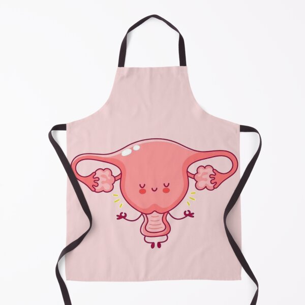 Item preview, Funny female reproductive system || Hand drawn uterus || womb female reproductive sex organ and flowers. designed and sold by Artw0rld.