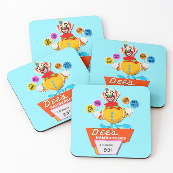 Item preview, Vintage Dee's Burger Clown Sign designed and sold by Curtis Jensen.