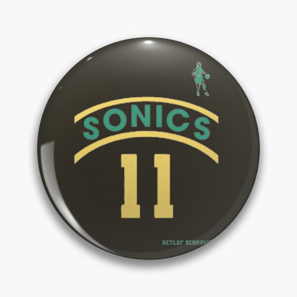 Item preview, Detlef Schrempf Retro Supersonics Jersey 90s Style Fan Art designed and sold by NathanSmith2.