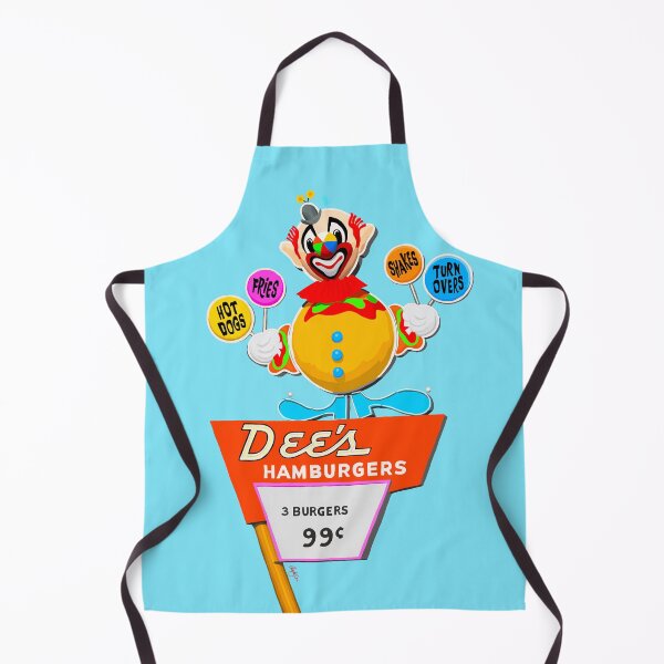 Item preview, Vintage Dee's Burger Clown Sign designed and sold by Curtis Jensen.