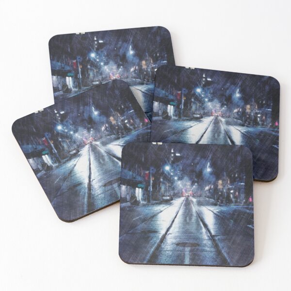 Item preview, Rainy Night Downtown designed and sold by Phil Perkins.