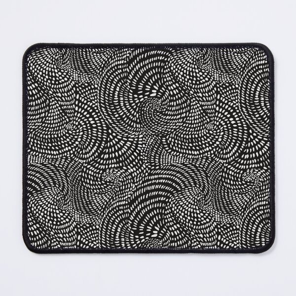 Item preview, Black and white abstract pointillist pattern designed and sold by anaskwi.