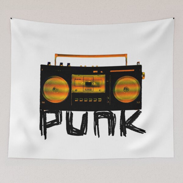 Item preview, Music Vintage Punk Radio for Punk designed and sold by badlydrawnbabe.