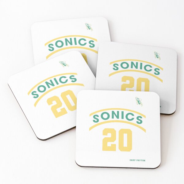 Item preview, Gary Payton Retro Supersonics Jersey 90s Style Fan Art designed and sold by NathanSmith2.