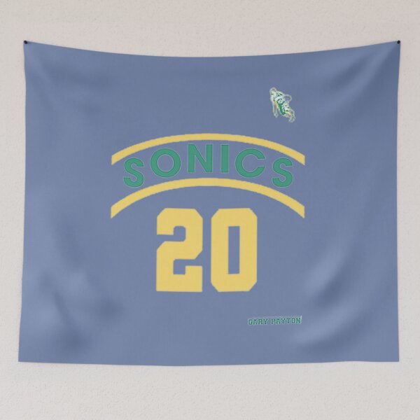 Item preview, Gary Payton Retro Supersonics Jersey 90s Style Fan Art designed and sold by NathanSmith2.