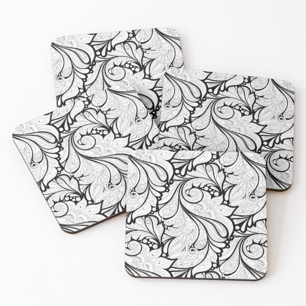 Item preview, Floral Pattern in Paisley Garden Indian Style designed and sold by lissantee.