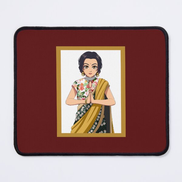 Item preview, Indian Anime Heroine (Box Art) designed and sold by AnimeOfUs.