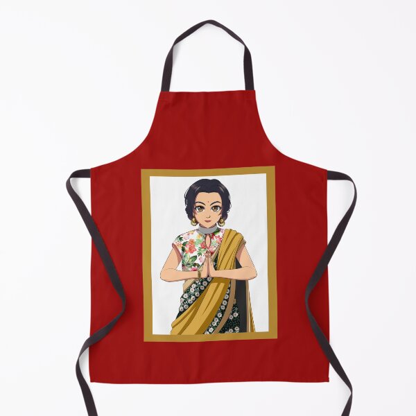 Artikelvorschau, Indische Anime-Heldin (Box Art) entworfen und verkauft von AnimeOfUs.