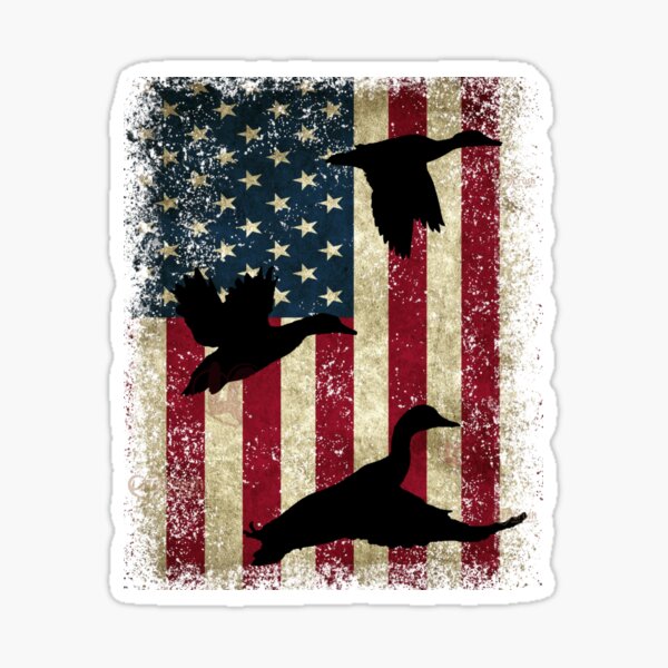 American Flag Fishing And Hunting Gifts Patriotic USA Hunter