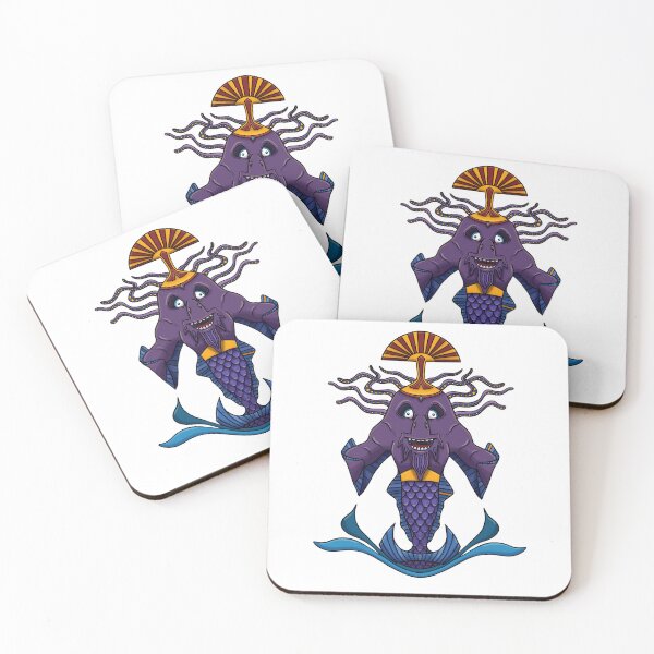 Item preview, Kraken Squid Mermaid designed and sold by DrawnbyVaughan.