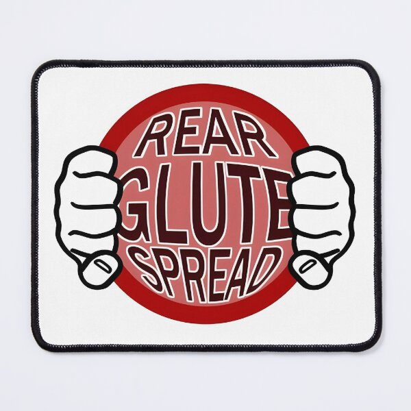 Item preview, rearglutespread logo upscaled designed and sold by rearglutespread.