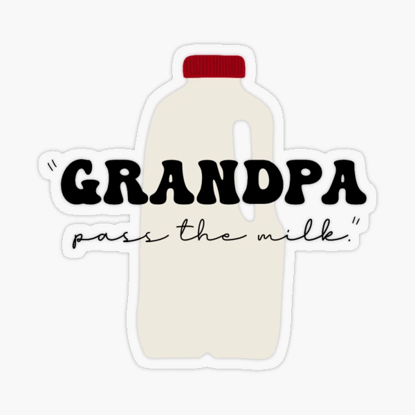 Small milk jug Sticker for Sale by juliades13