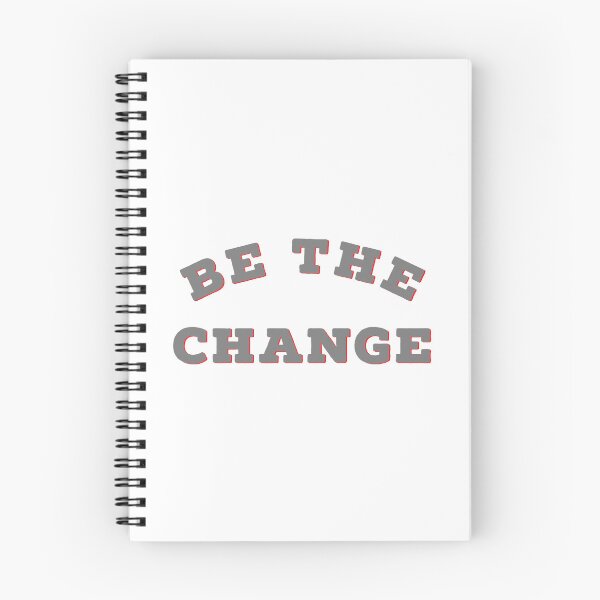 Item preview, Be The Change * designed and sold by Sarcasmagic.