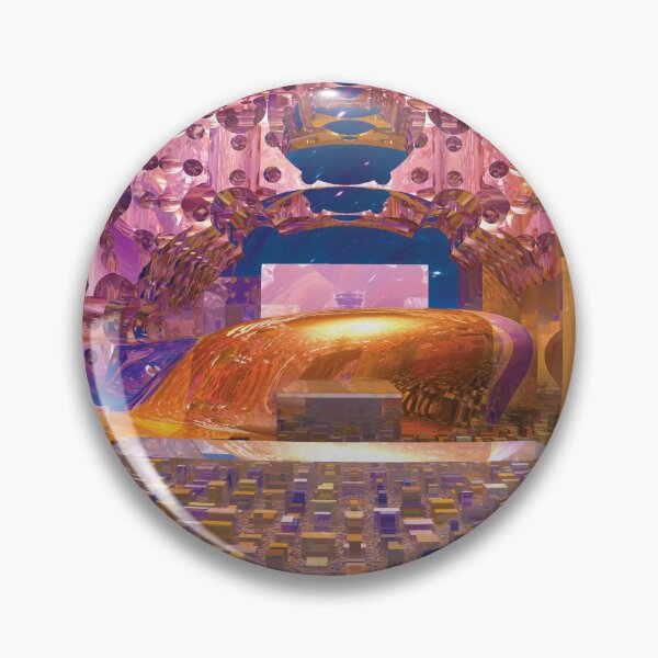 Item preview, Circus City 3d Fractal Art Abstract Art Digital Art designed and sold by Dr-Pen.