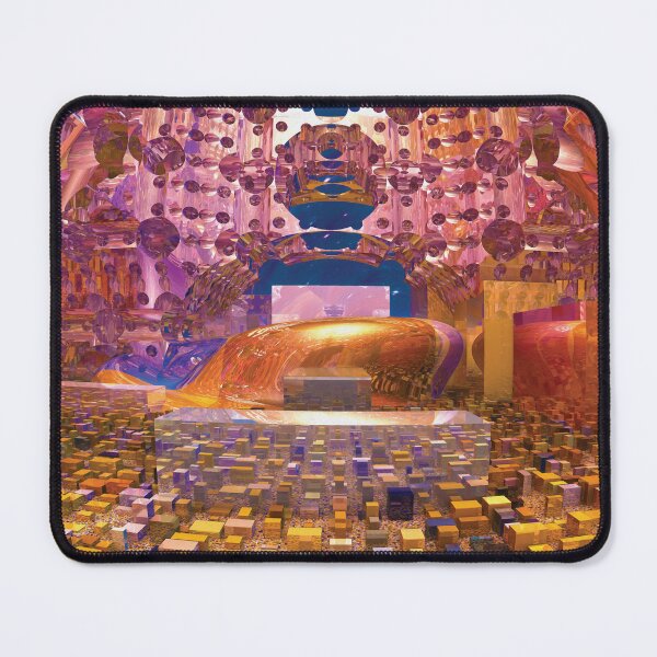 Item preview, Circus City 3d Fractal Art Abstract Art Digital Art designed and sold by Dr-Pen.