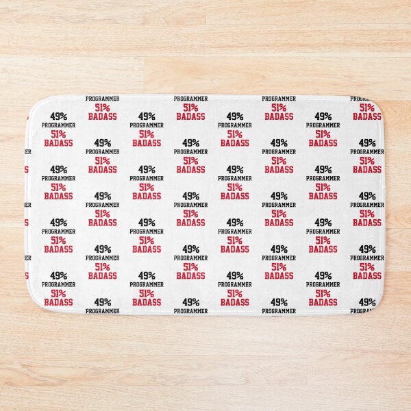 Item preview, Badass Programmer designed and sold by Yay Design.