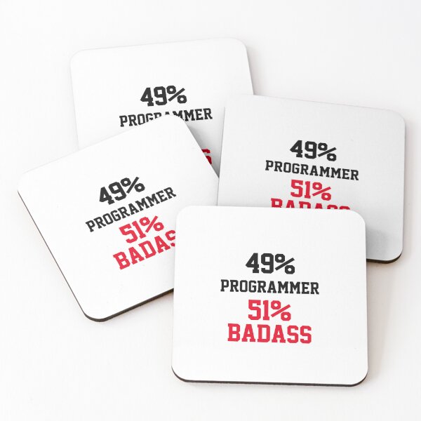 Item preview, Badass Programmer designed and sold by Yay Design.