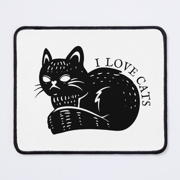Item preview, I love cats cute image designed and sold by afonso-arts.