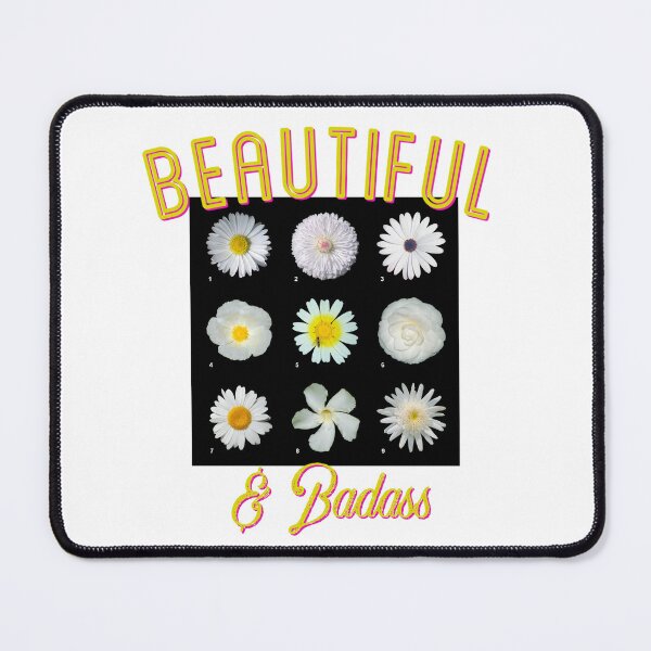 Item preview, Beautiful & Badass * designed and sold by Sarcasmagic.