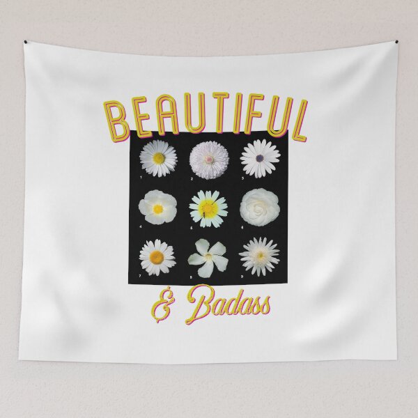 Item preview, Beautiful & Badass * designed and sold by Sarcasmagic.
