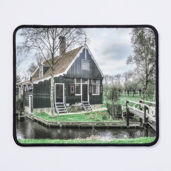 Item preview, Zaanse Schans, The Netherlands, one of my favorite places to visit in this world. Love this town in Holland so much! A lovely photograph with dream smoothing artistic effect. designed and sold by Orianah.