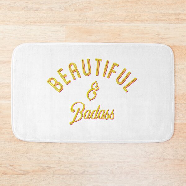 Item preview, Beautiful & Badass * designed and sold by Sarcasmagic.