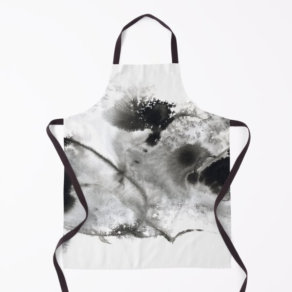 Item preview, Black And White Modern Abstract Monochromatic Ink Painting designed and sold by Art by Gordan P. Junior.