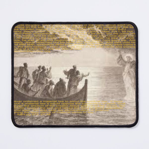 Item preview, Jesus Walks on Sea Art designed and sold by Alicefish.
