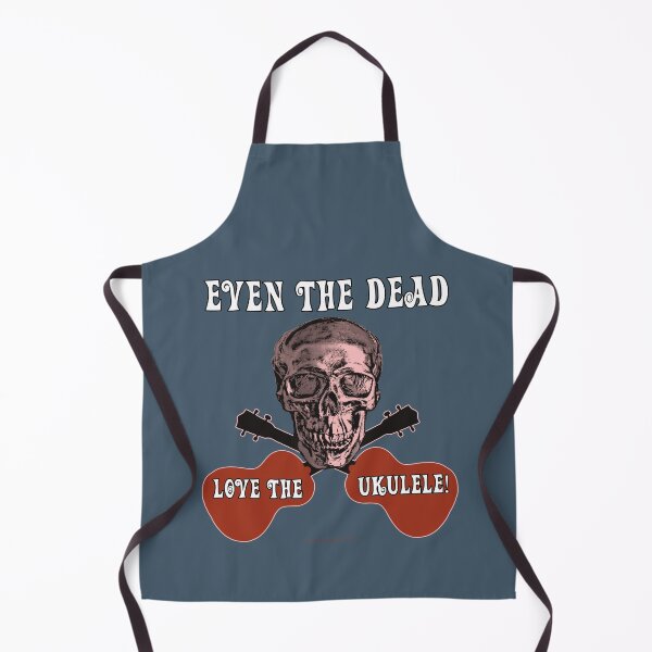 Item preview, Even The Dead Love The Ukulele designed and sold by Raven’s Wing Studio.