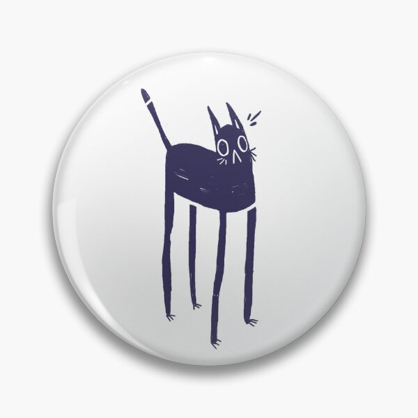 Item preview, BLACK AND WHITE TALL CAT designed and sold by Mr Mandrake.