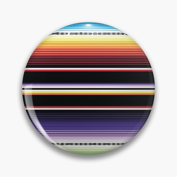 Item preview, Black neon Serape Mexican serape blanket vibrant color stripes zarape saltillo lines pattern designed and sold by T-Mex.