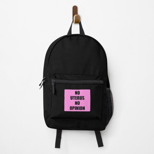 Item preview, No Uterus No Opinion - pro choice - abortion rights pink designed and sold by Inspirationmotivation.