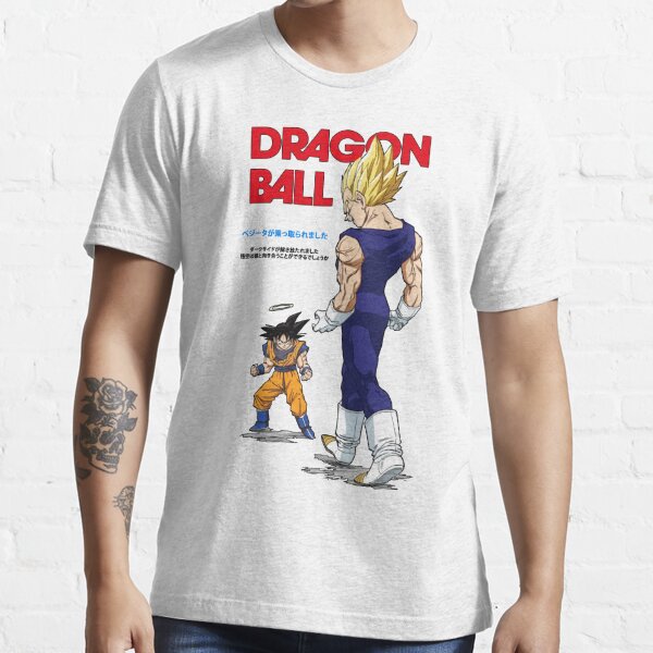 Majin Vegeta Goku Dragon Ball Dbz Manga Panel Manga Cover Art T Shirt For Sale By 4293