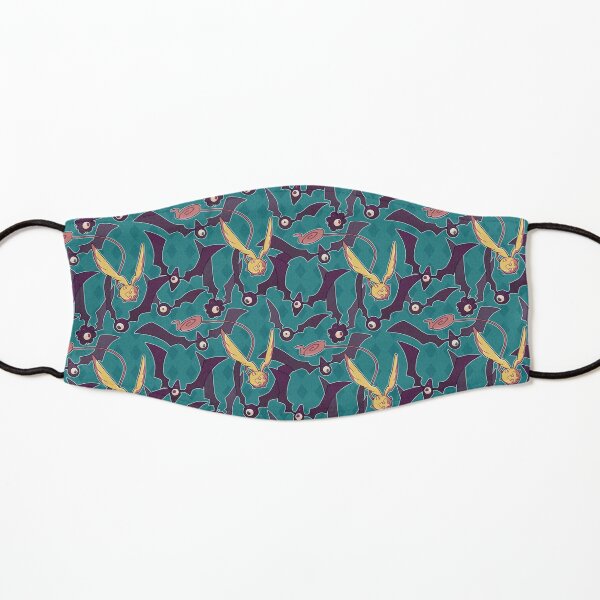 Golem Pattern Blue Kids Mask