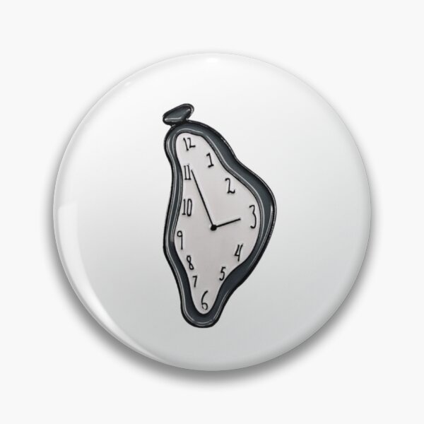 Item preview, melting 3pm shiny clock designed and sold by indie cottage.