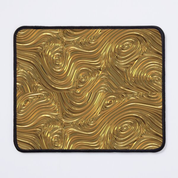 Item preview, Extraordinary Wavy Abstract Gold Pattern designed and sold by branaghbel.