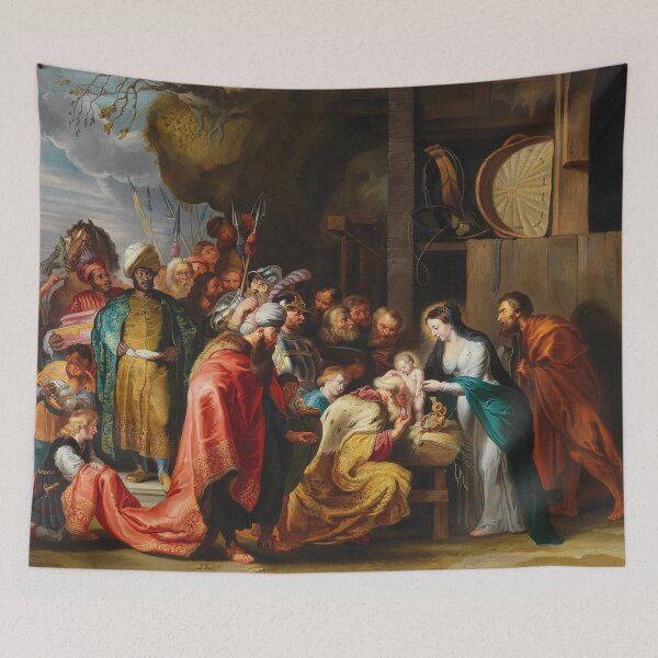 Item preview, The Adoration of the Magi | Peter Paul Rubens | 1618 Renaissance Gospel Biblical Art designed and sold by CJET.
