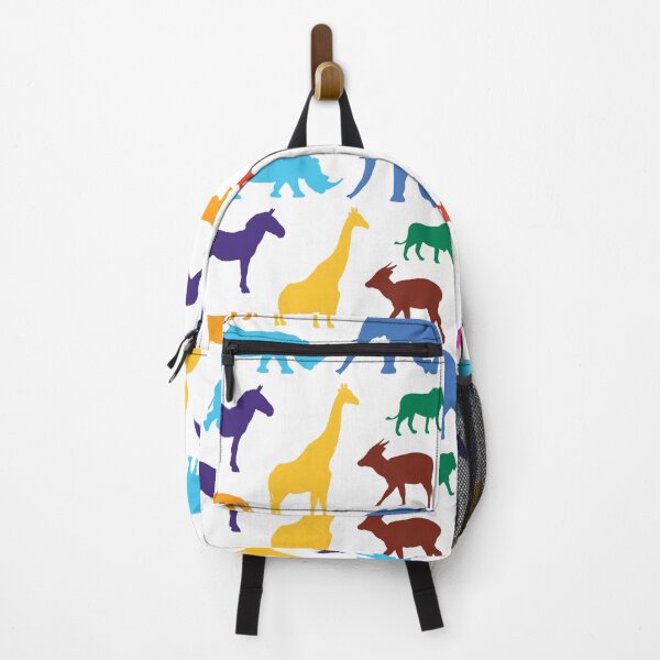 Item preview, colorful zoo animals designed and sold by stephaniepeters.
