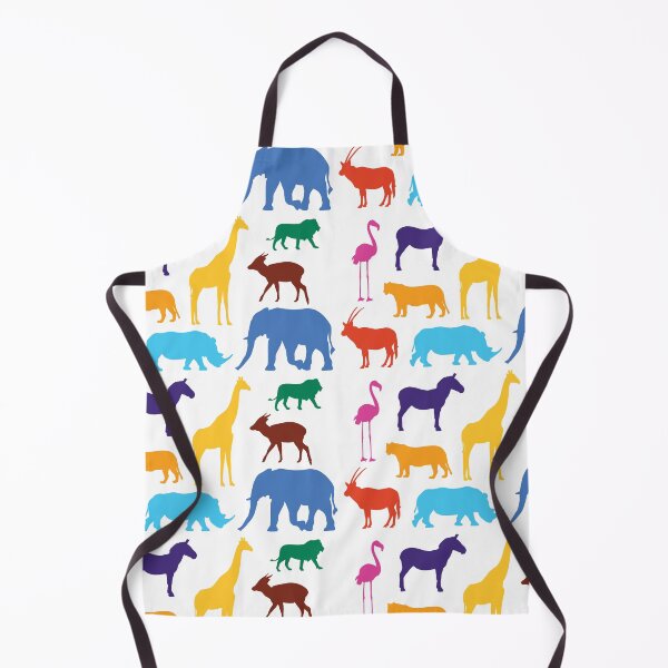 Item preview, colorful zoo animals designed and sold by stephaniepeters.