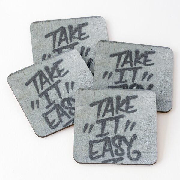 Aperçu de l'œuvre Take it Easy - Citations de bon matin créée et vendue par Shope Buzz.