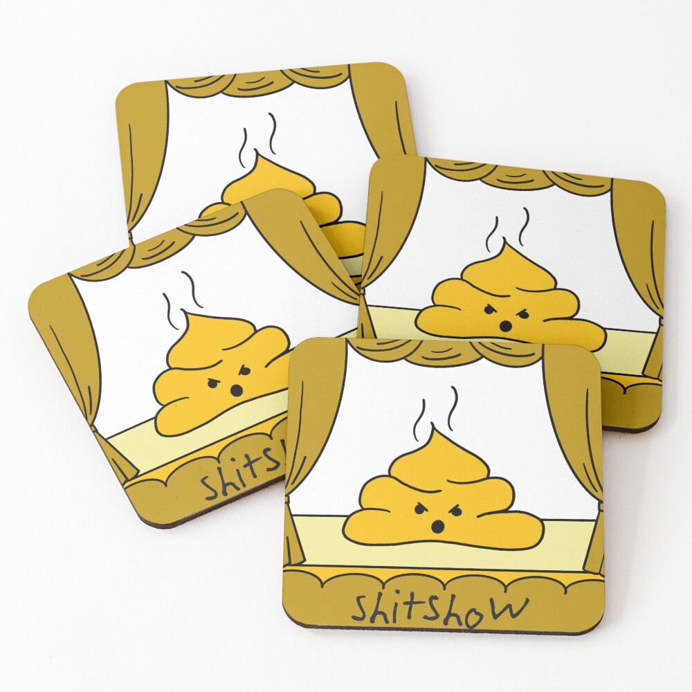 Item preview, Coasters (Set of 4) designed and sold by FUDup.