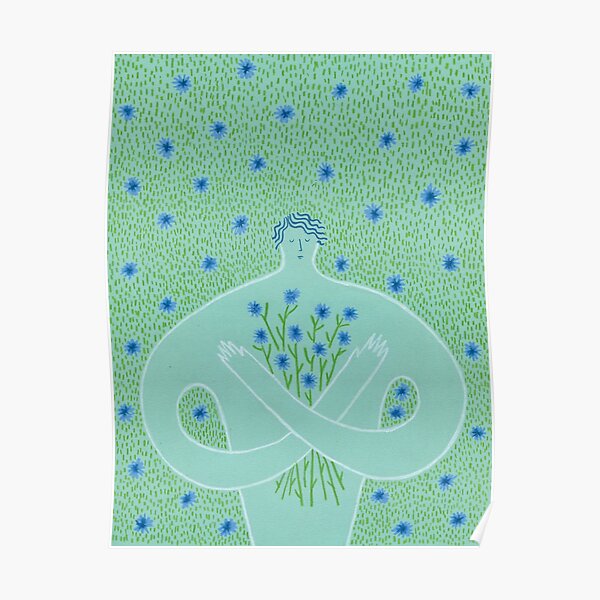 Cyanus- Cornflowers for Chloris Poster
