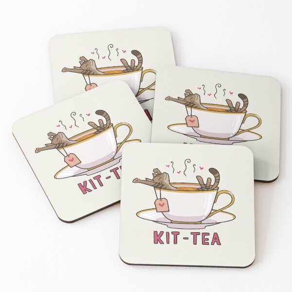 Item preview, Kit-Tea Teacup Cat designed and sold by jemidoesart.